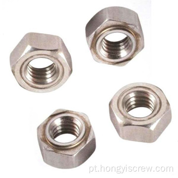 Porca de torque predominante Plain Hexágon Nut Din 934